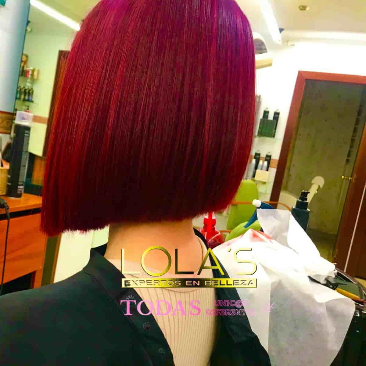 Corte de cabello de mujer y peinado liso en Zaragoza 4 Corte de cabello de mujer y peinado liso media melena en Zaragoza