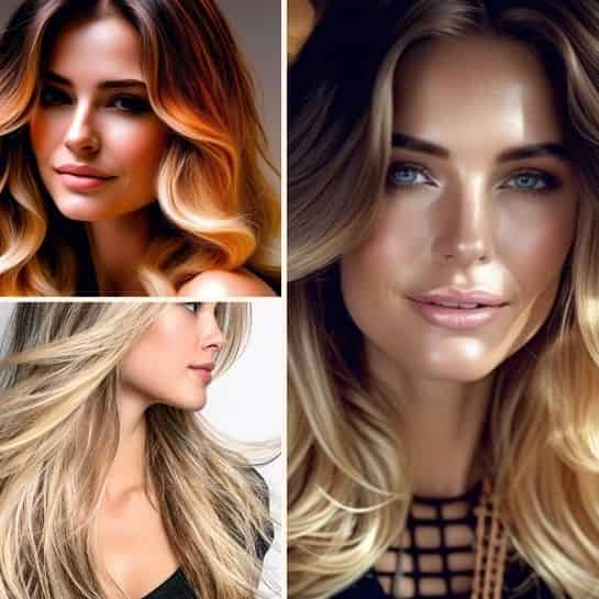 Mechas Californianas en Zaragoza: Puntas claras, efecto surf 2 Mechas californianas 1