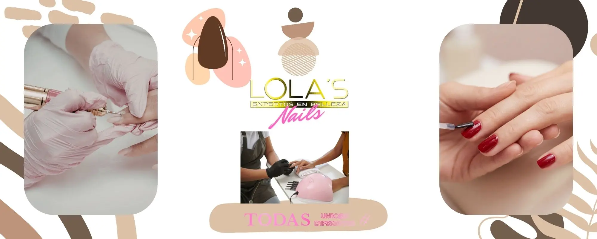 Relleno de uñas de gel en Zaragoza lolas nails expertos en belleza