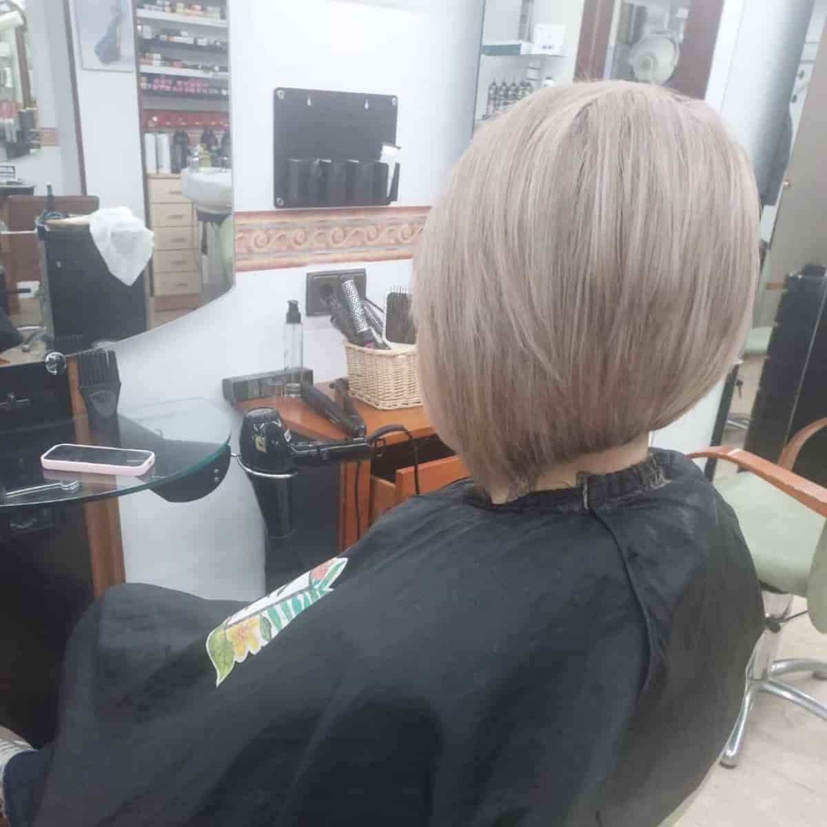 Corte y Peinado de Mujer 4 corte concavo y peinado en zaragoza